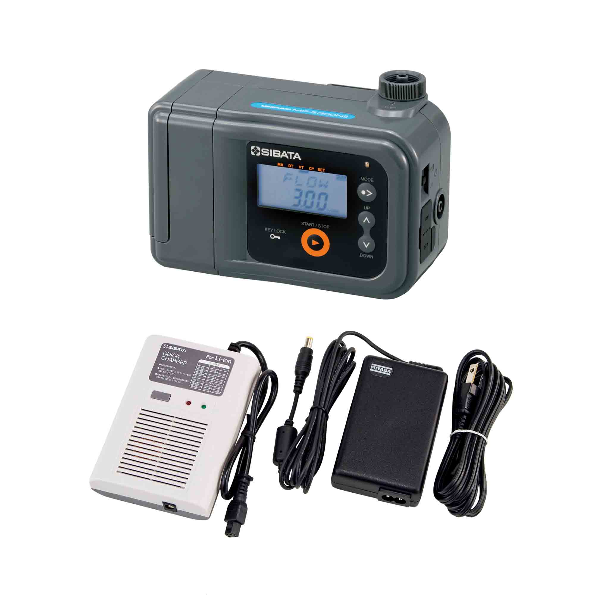微型空氣流量泵MP-Σ30NⅡ，MP-Σ300NⅡ，MP-Σ500NⅡ型QC-10N