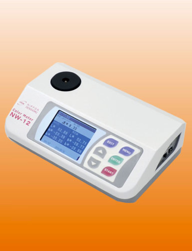 日本電色工業(yè) DENSHOKU 小型色差計?白度計 NW-12