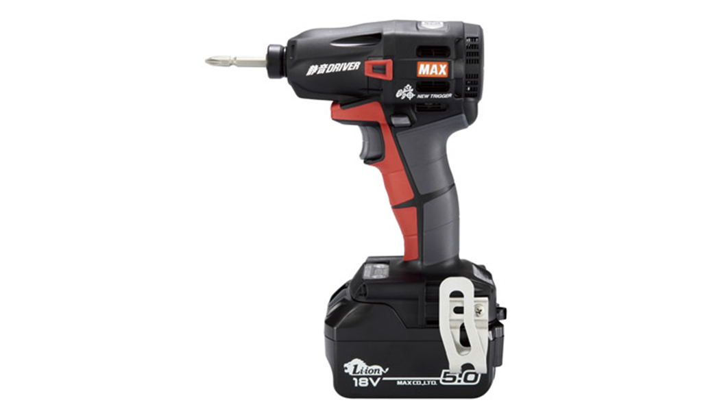 日本MAX 充電式靜音沖擊起子 PJ-SD102-B2C/1850A