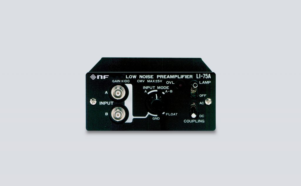 日本NF 低噪聲前置放大器 LI-75A