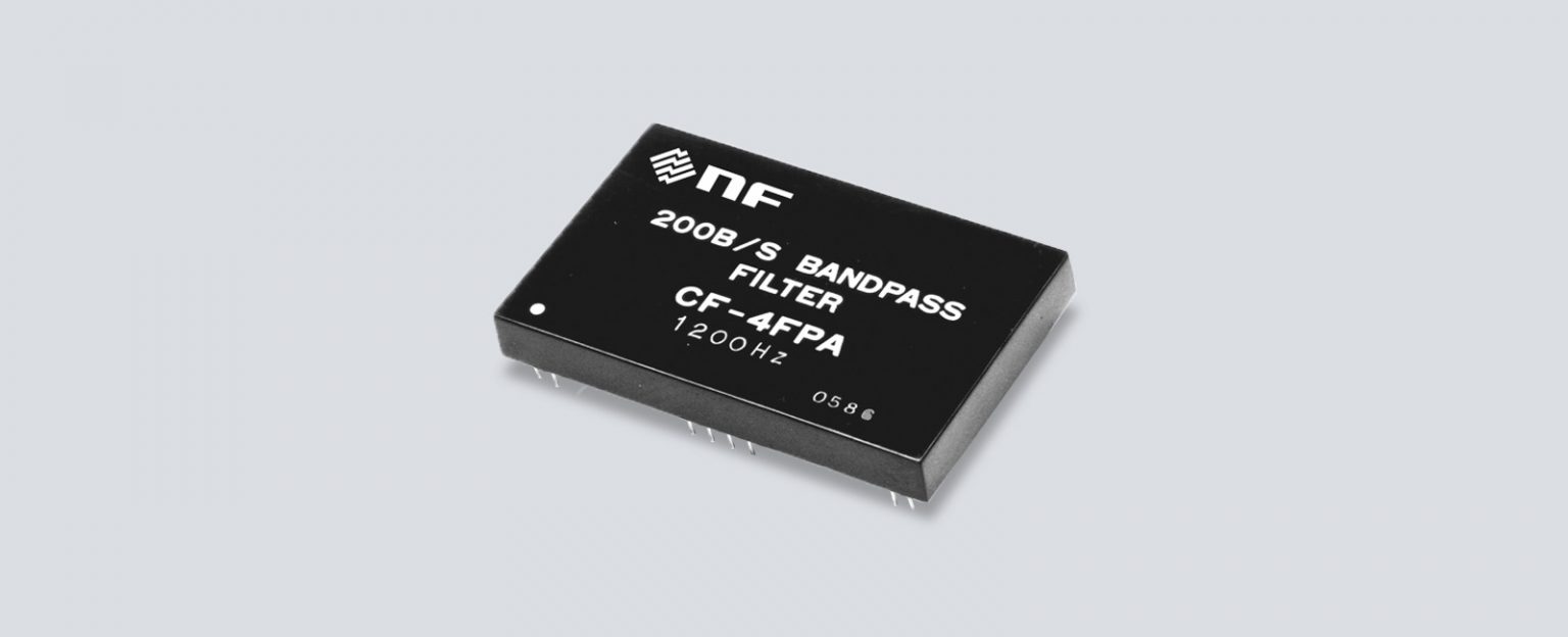 日本NF 200B/S帶通濾波器 CF-4FPA