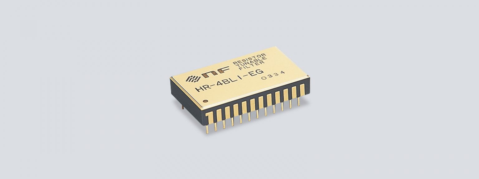 日本NF 電阻調(diào)諧濾波器 HR系列 HR-4BL1-EG