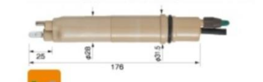 HORIBA 堀場電極耐氫氟酸用pH電極 6171-50B[芯片交換式復(fù)合]