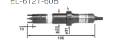 HORIBA 堀場電極純水EL傳感器HP-8專用 EL-6121-60B
